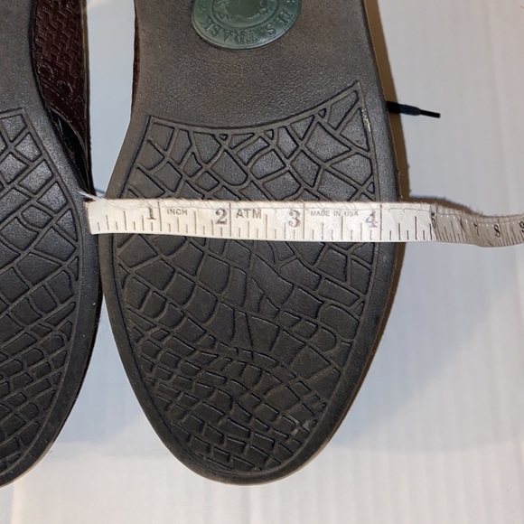 H. S. Trask Brown Leather Lace Up Two Tone Oxford Size 9 M Shoes - Picture 10 of 16